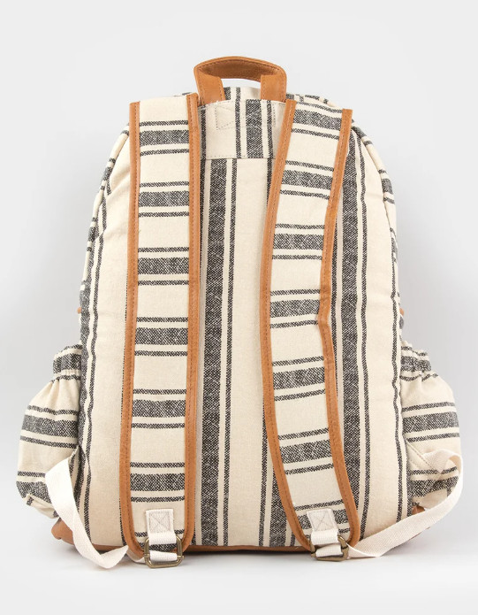 New w/ tags Billabong Home Abroad Backpack Black White 22L Laptop Travel Bag