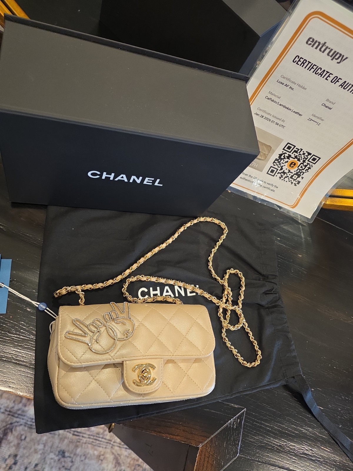 CHANEL flap BAG