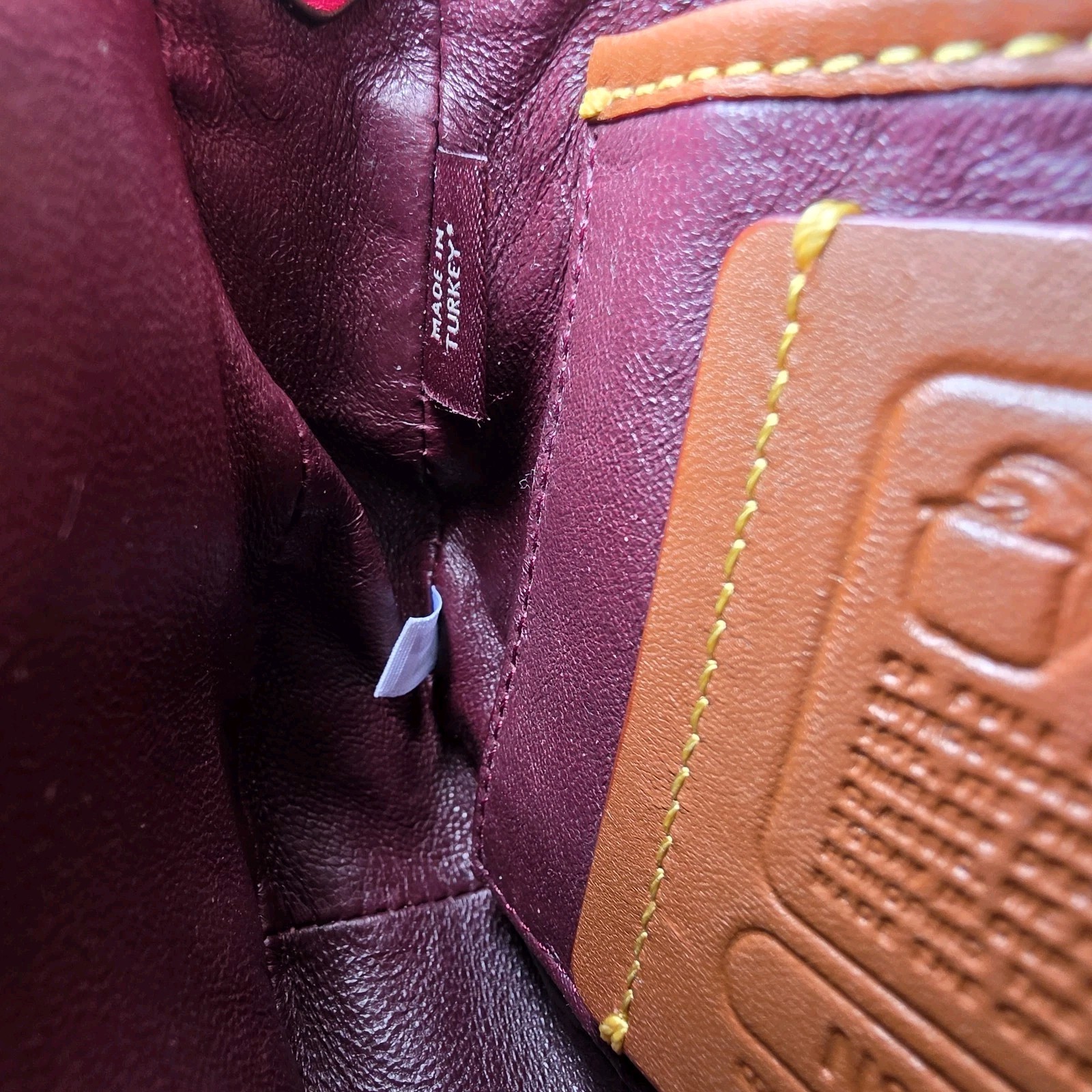 Coach 1941 Saddle 17 With Western Rivets in Red Leather – Coach 6.5 X 7 X 2 in