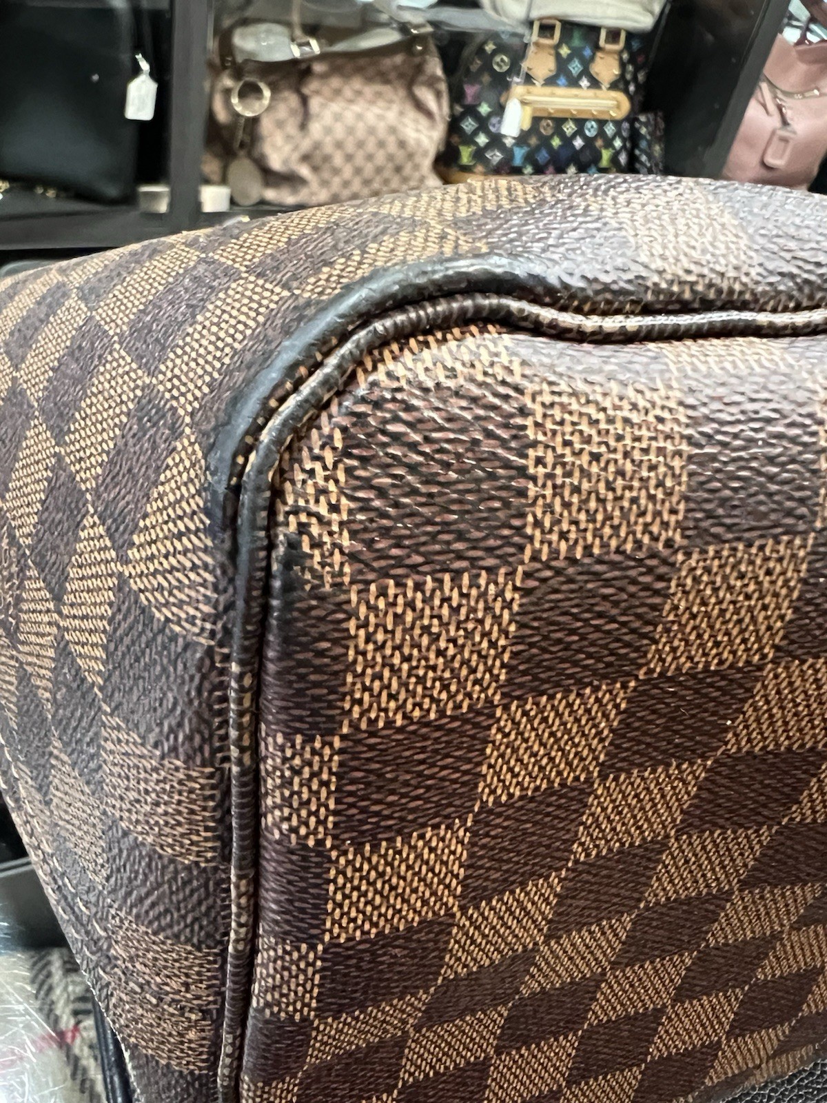 Louis Vuitton Neverfull GM Damier Ebene with Insert & Authenticity Retail $2310