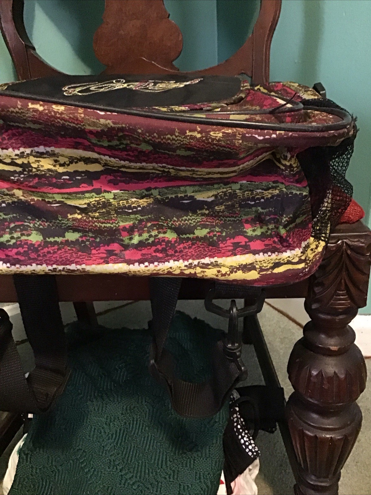 “Coogi” Backpack Messenger Bag Carry On Colorful