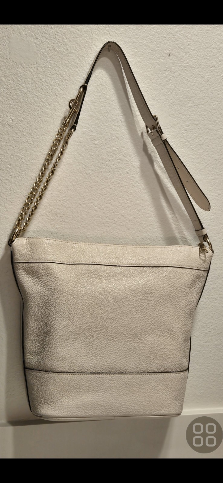 Coach Paxton Duffle in Chalk White Pebble Leather – Excellent Condition!