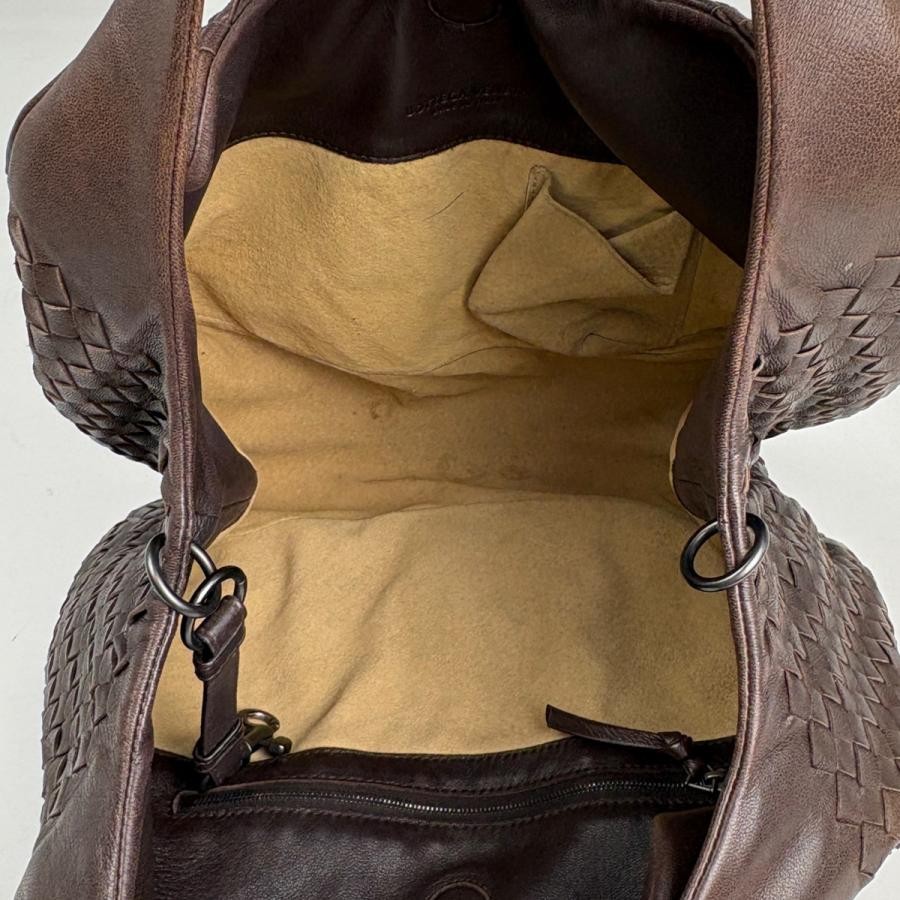 Bottega Veneta Leather Brown Shoulder Bag 125787 #BS2793