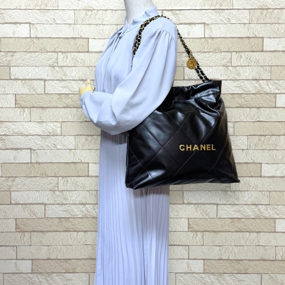 CHANEL Shoulder Bag AS3261 Chain CHANEL 22 Medium used