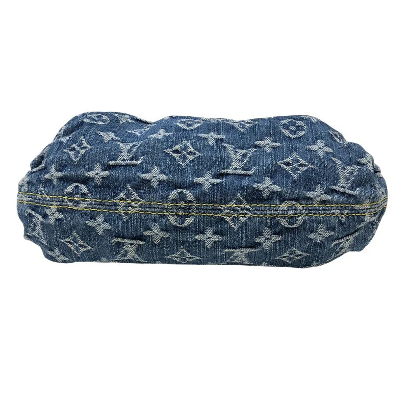 LOUIS VUITTON Plume Blue Denim Handbag M95020 #OKB1823