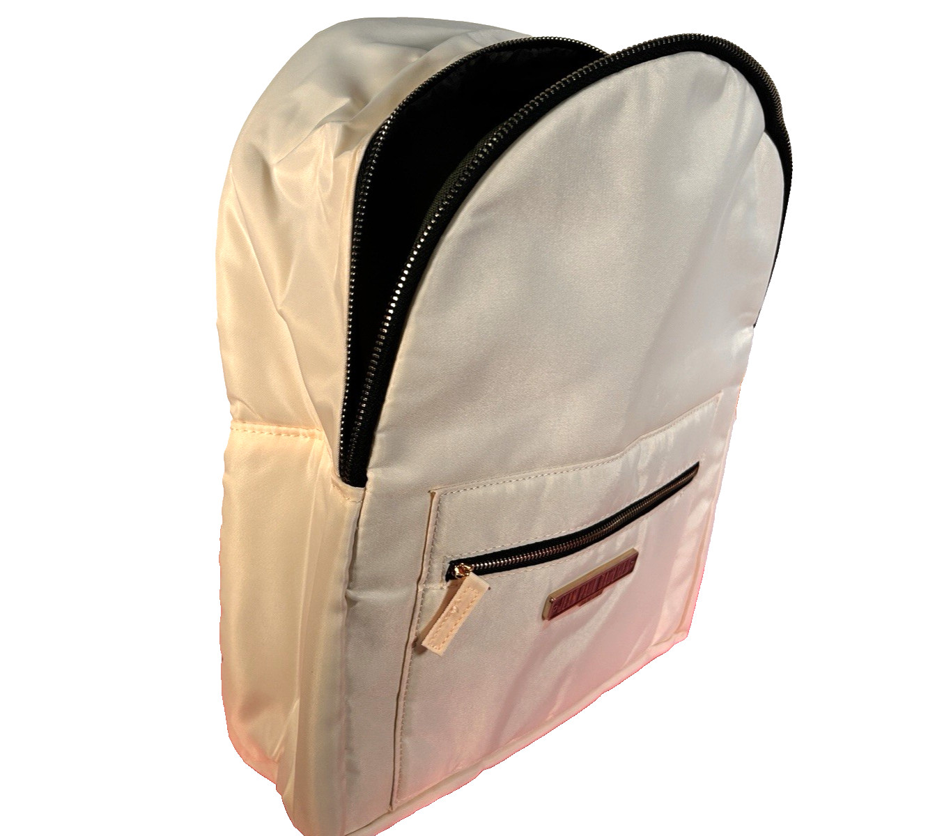 JEAN PAUL GAULTIER PARFUMS BACK PACK CREAM W/ METAL LOGO BLACK STRAP NEW SEALED