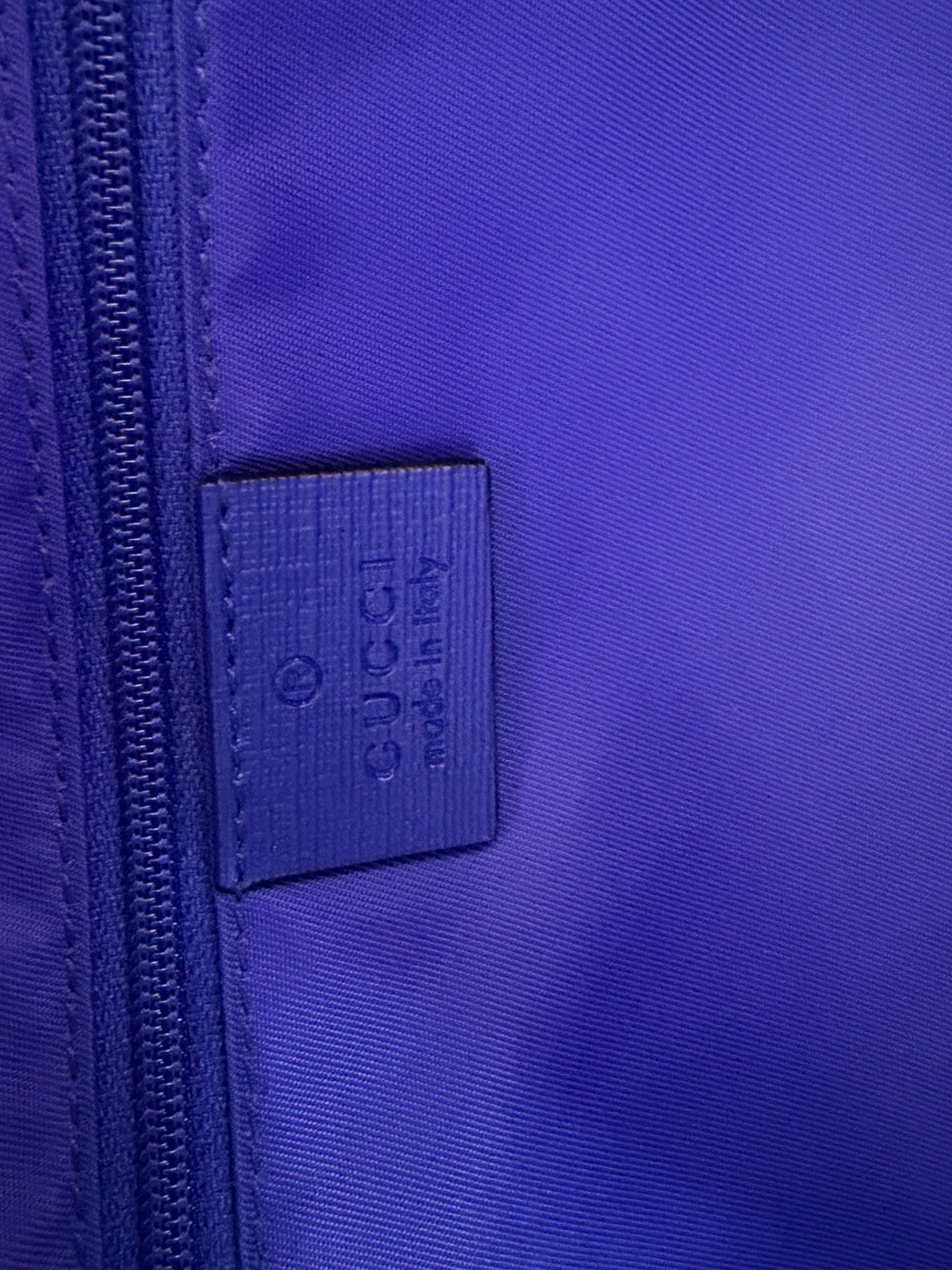 Gucci GG Monogram Tian Tiger Print Backpack Zip Top Handle Silver Hardware