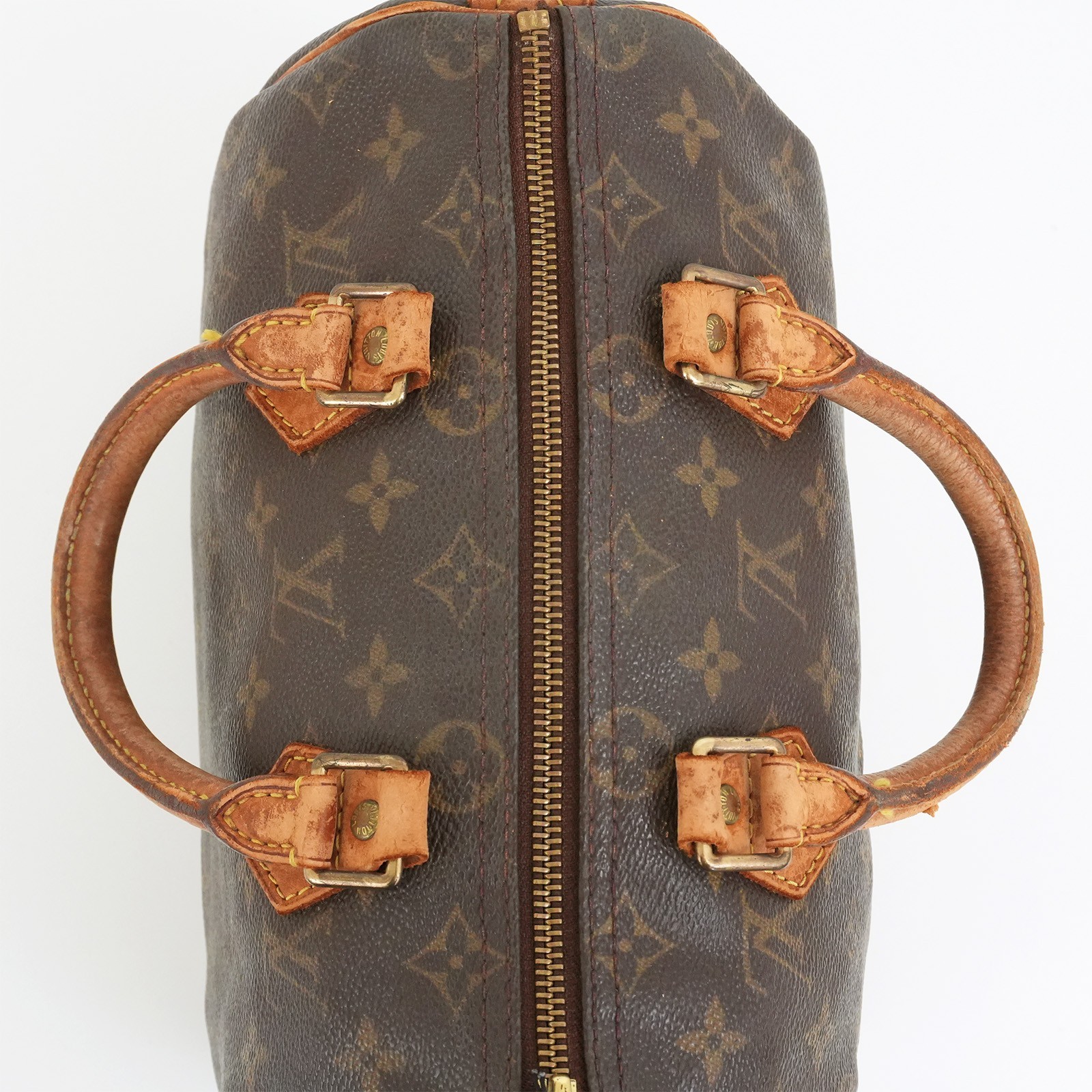 LOUIS VUITTON LV Monogram Speedy 25 M41528 Hand Bag SP1929 Auth #57465A