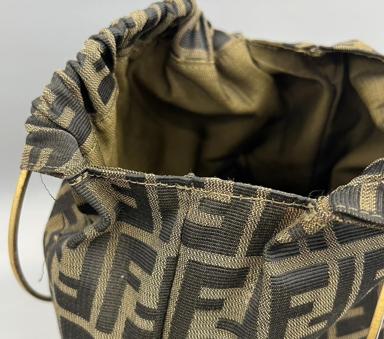 FENDI Zucca pattern handbag 14.9 inches