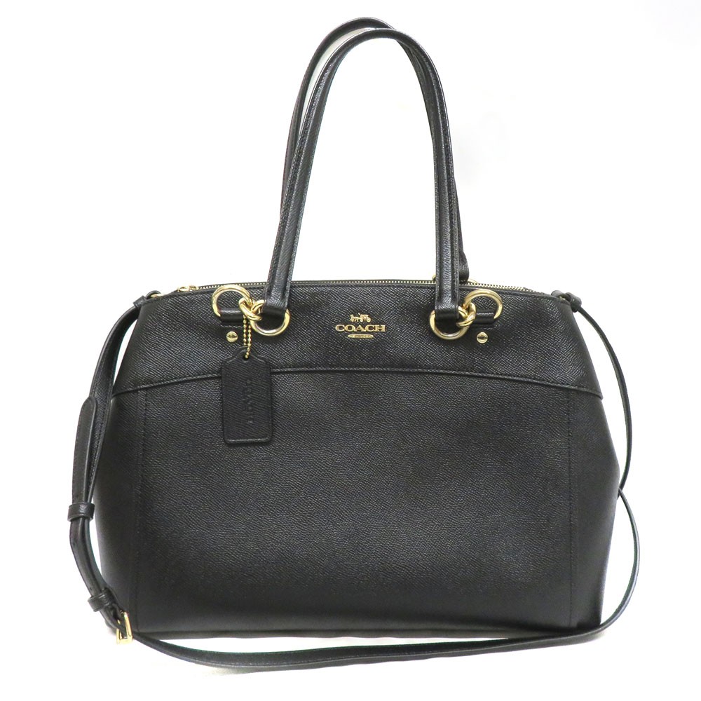Coach Tote Bag F25296 Leather Shoulder Bag Women’s #KNB7448