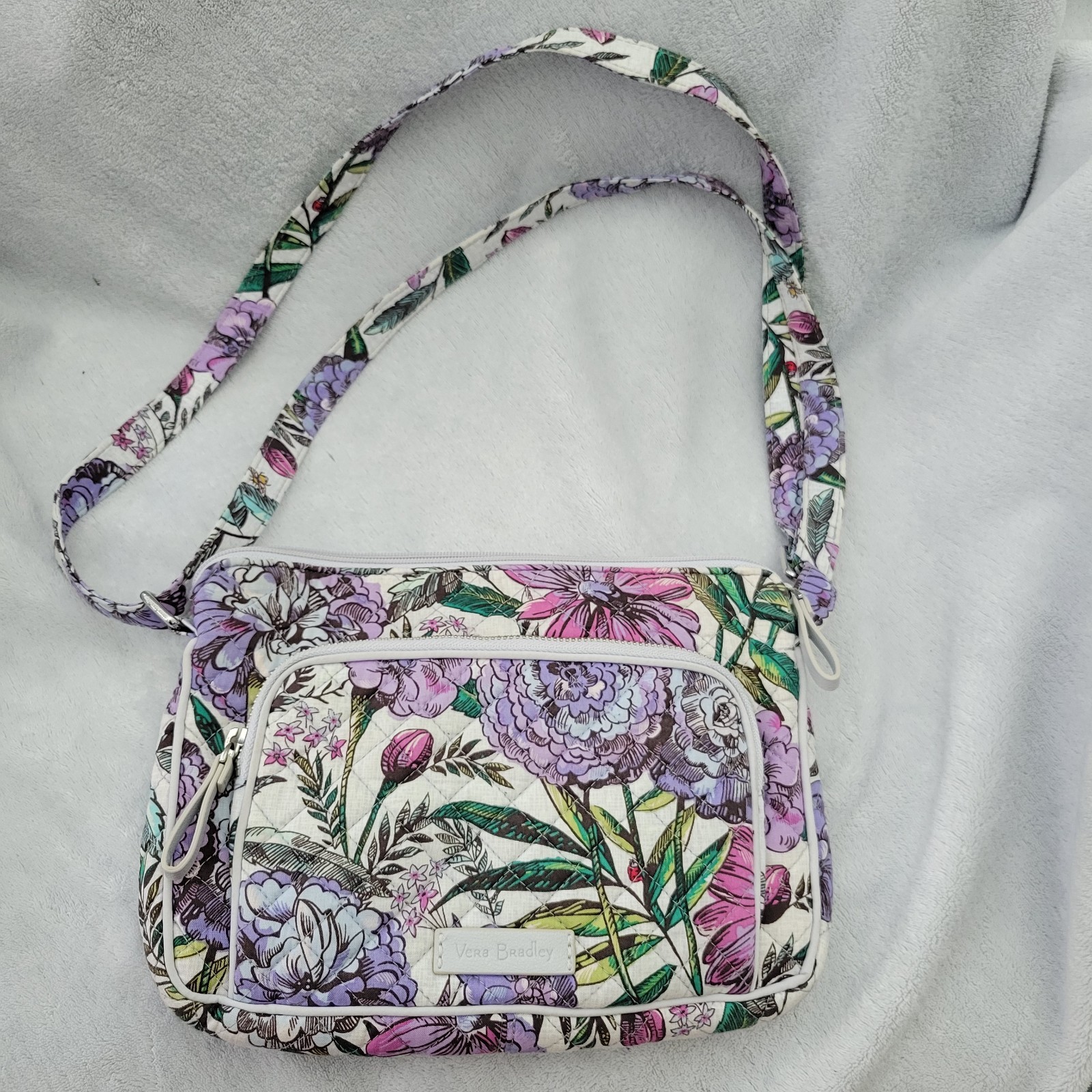 Vera Bradley Lavender Meadow Crossbody Bag