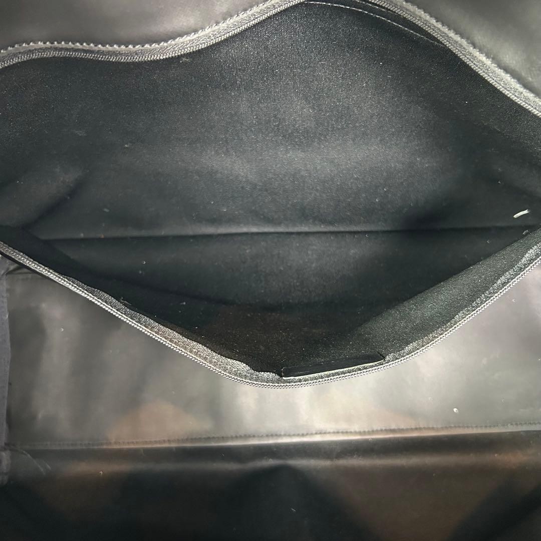 LOEWE Repeat Anagram PVC Boston Duffle Bag Black Large Travel Men’s