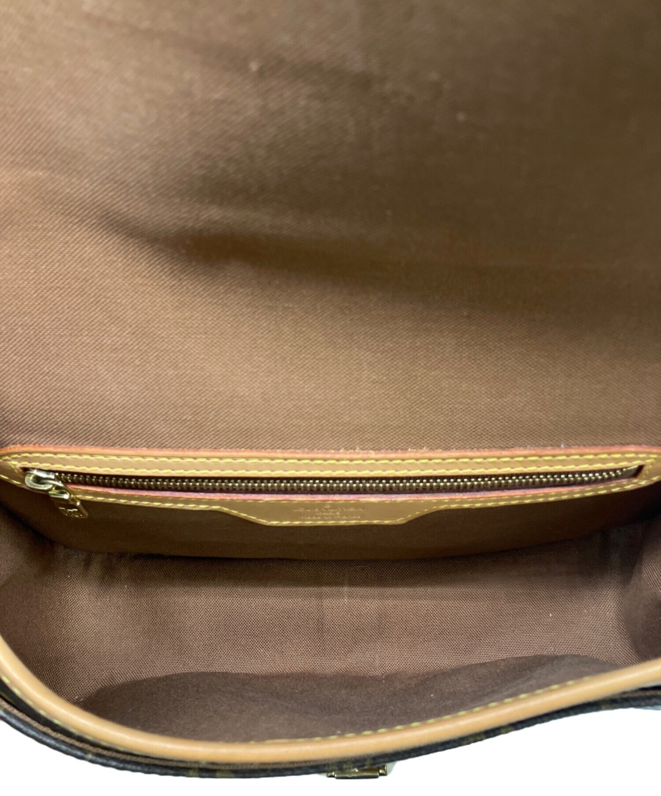 Louis Vuitton Sologne M42250 Brown Shoulder Bag #TFB1909