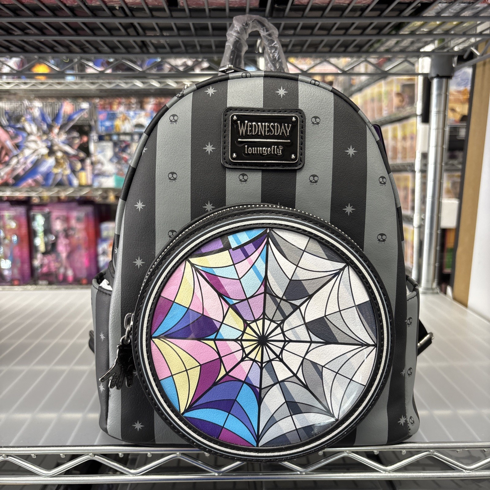 Loungefly Wednesday Nevermore Mini-Backpack EE Exclusive (New) NWT