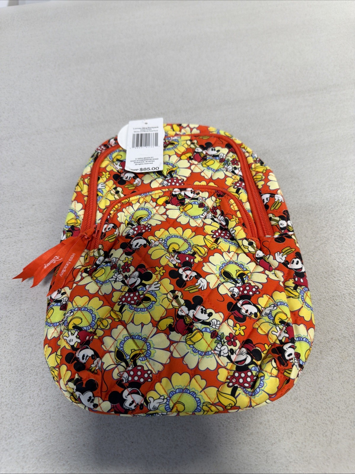 VERA BRADLEY LORMAN SLING BACKPACK MICKEY & Minnie