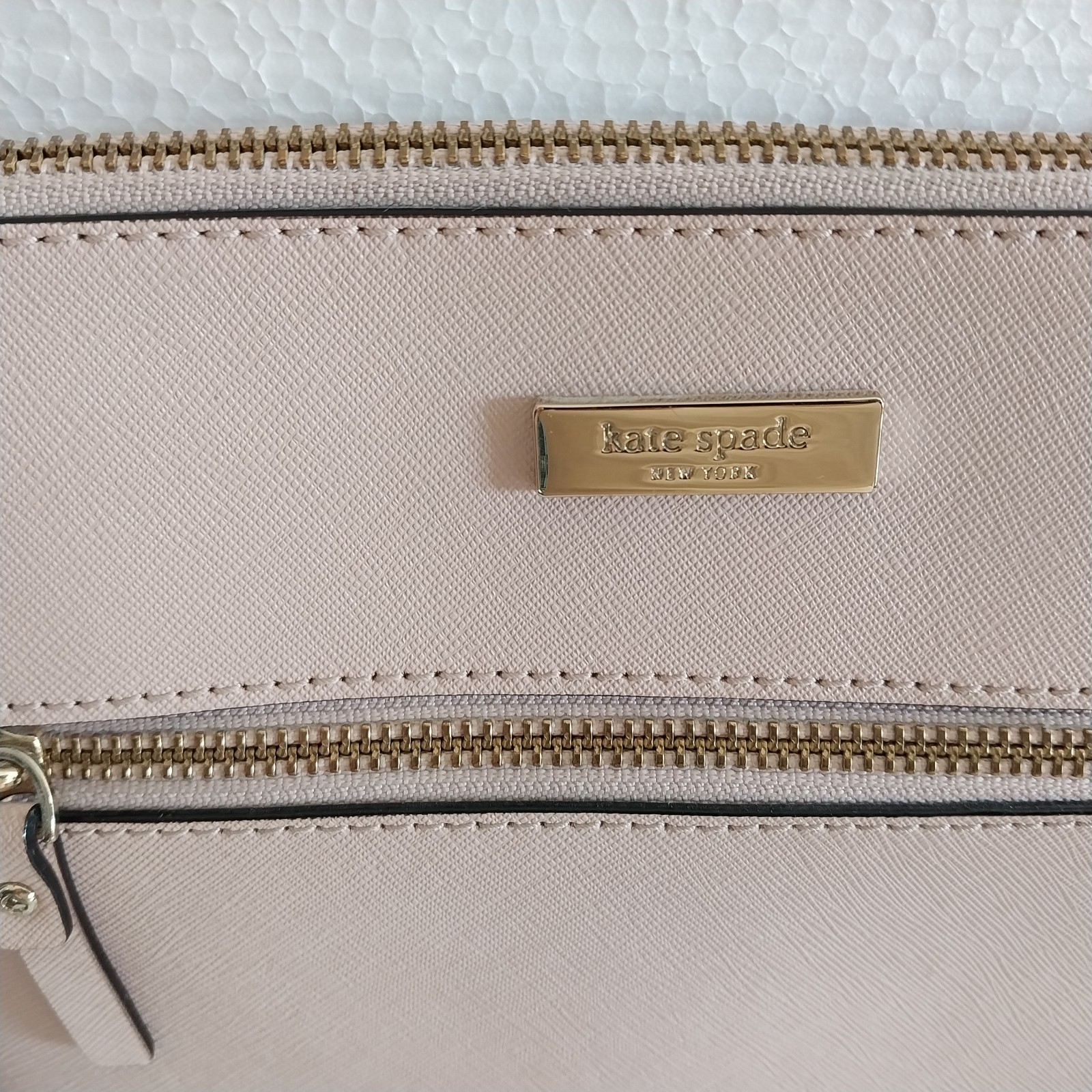 Kate Spade Laurel Way Rima Pink Leather Crossbody Bag Adjustable Strap Purse