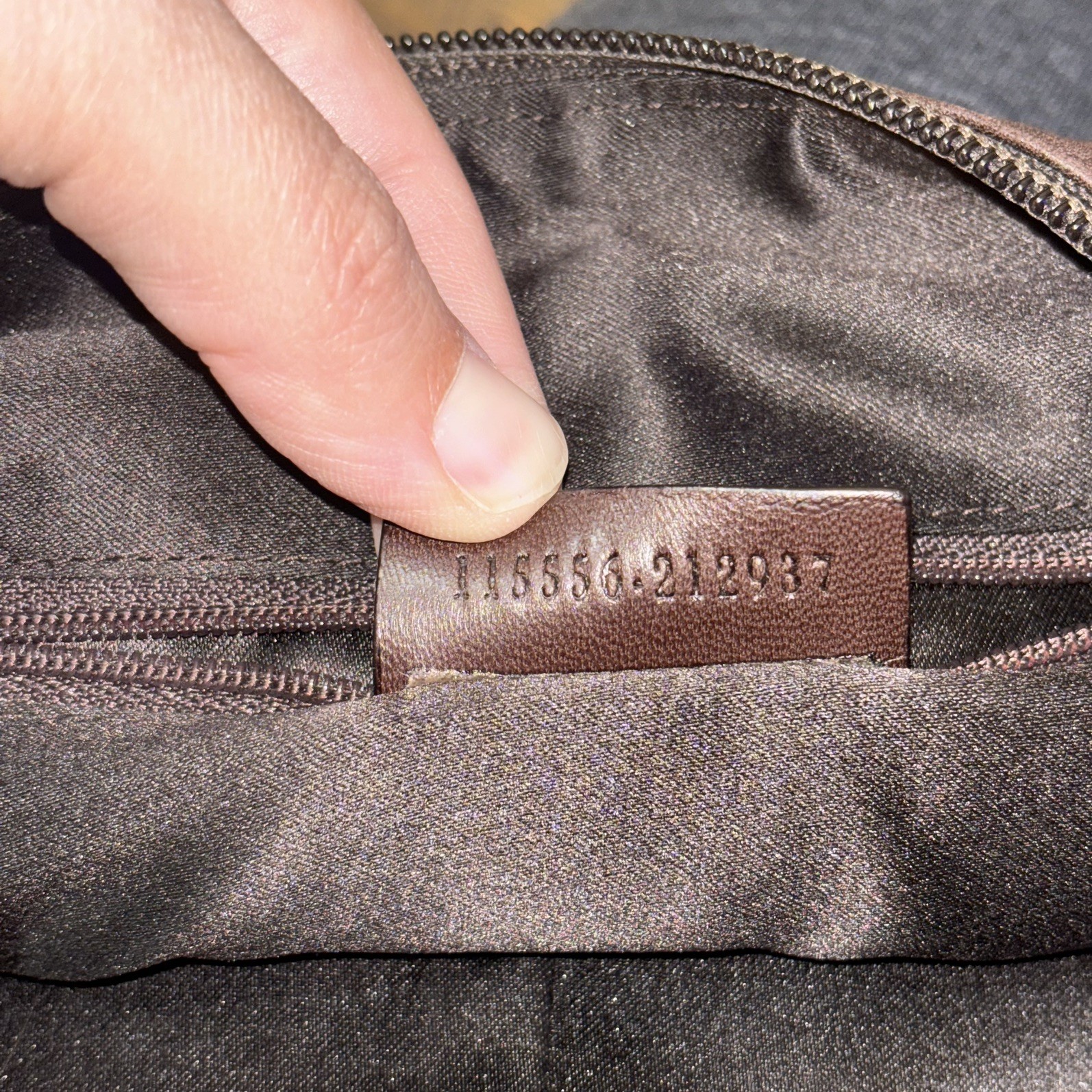 Sergio Rossi Brown Leather Hard Handle Bag Purse