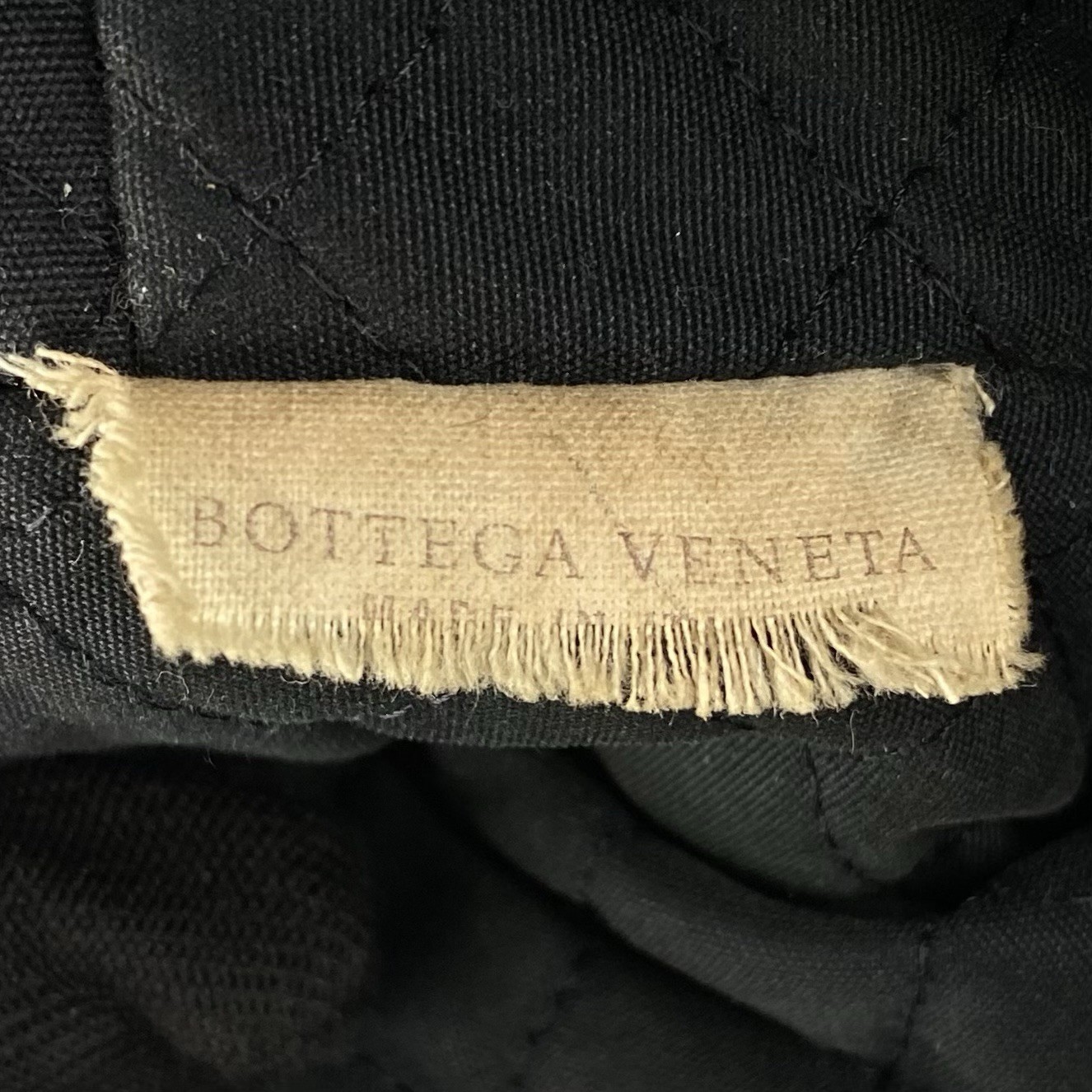 Bottega Veneta Intrecciato Handbag tote Leather Black Vintage y2k UNISEX A4