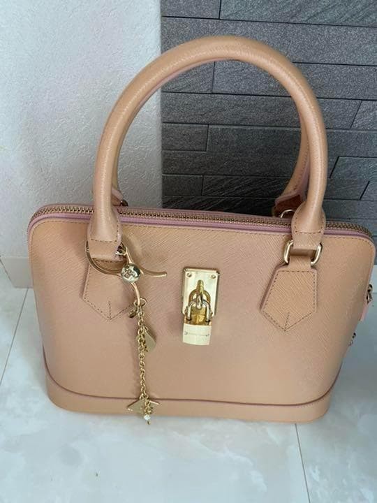 Samantha Thavasa Lady Azel Handbag Pink, Casual, Formal, Office Use