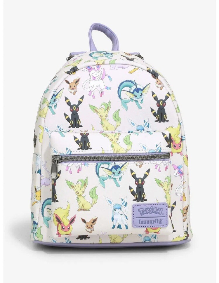 Eevee Evolutions Loungefly Pokemon Eeveelutions Mini Backpack