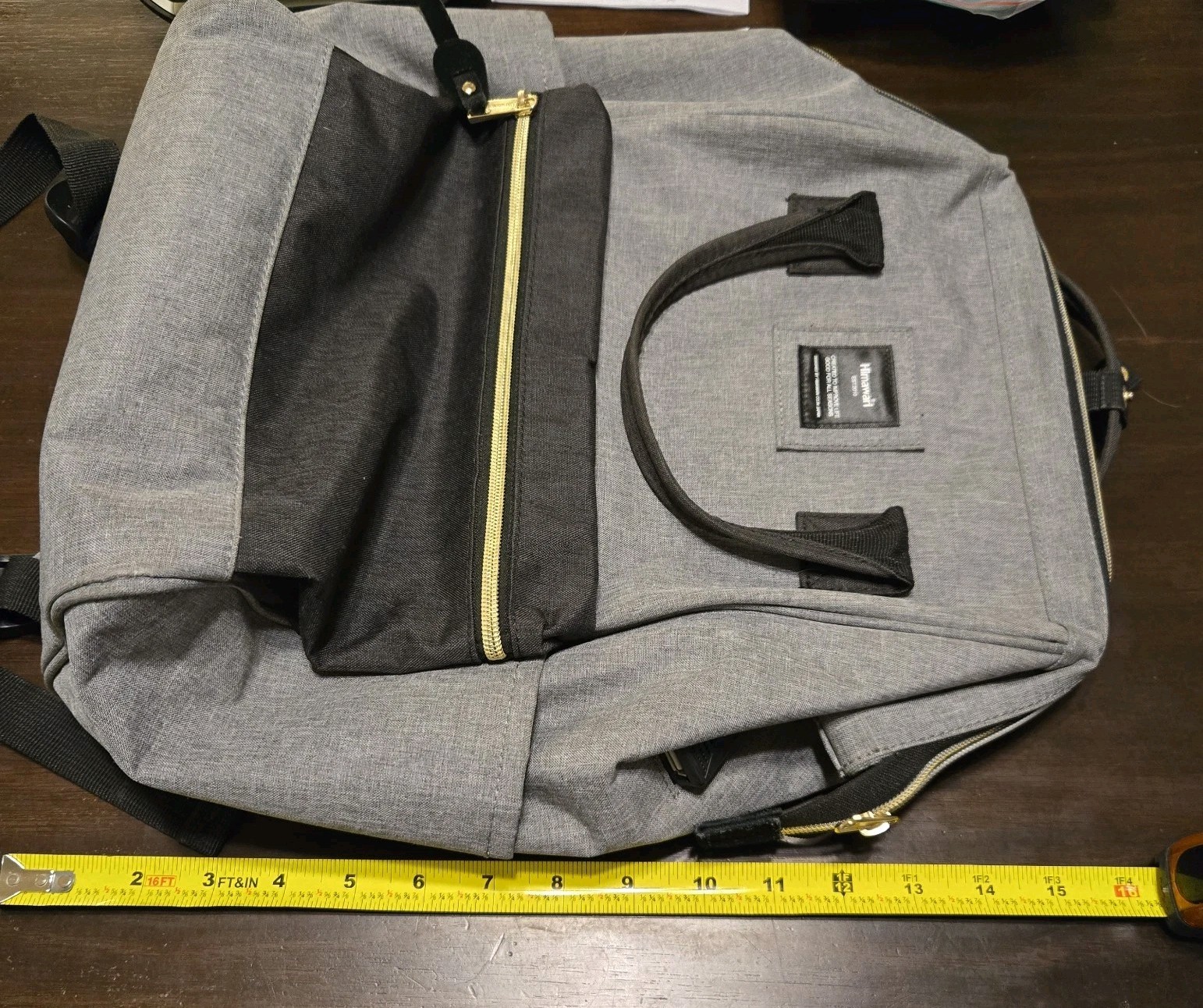 EUC Himawari Travel School Backpack USB Port 15.6 Inch Doctor Work Bag