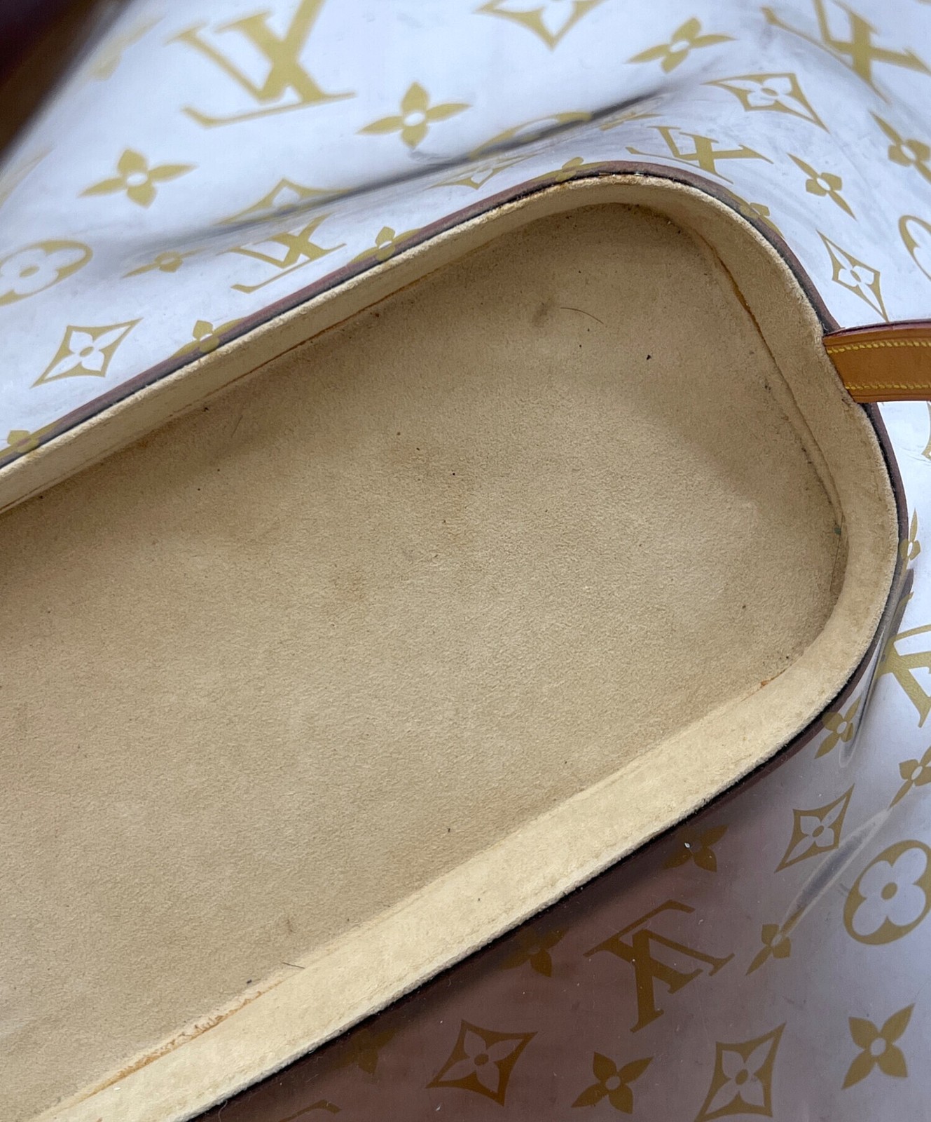 Louis Vuitton Cabas PM M92502 Coated Canvas Brown Bag #TFB14630