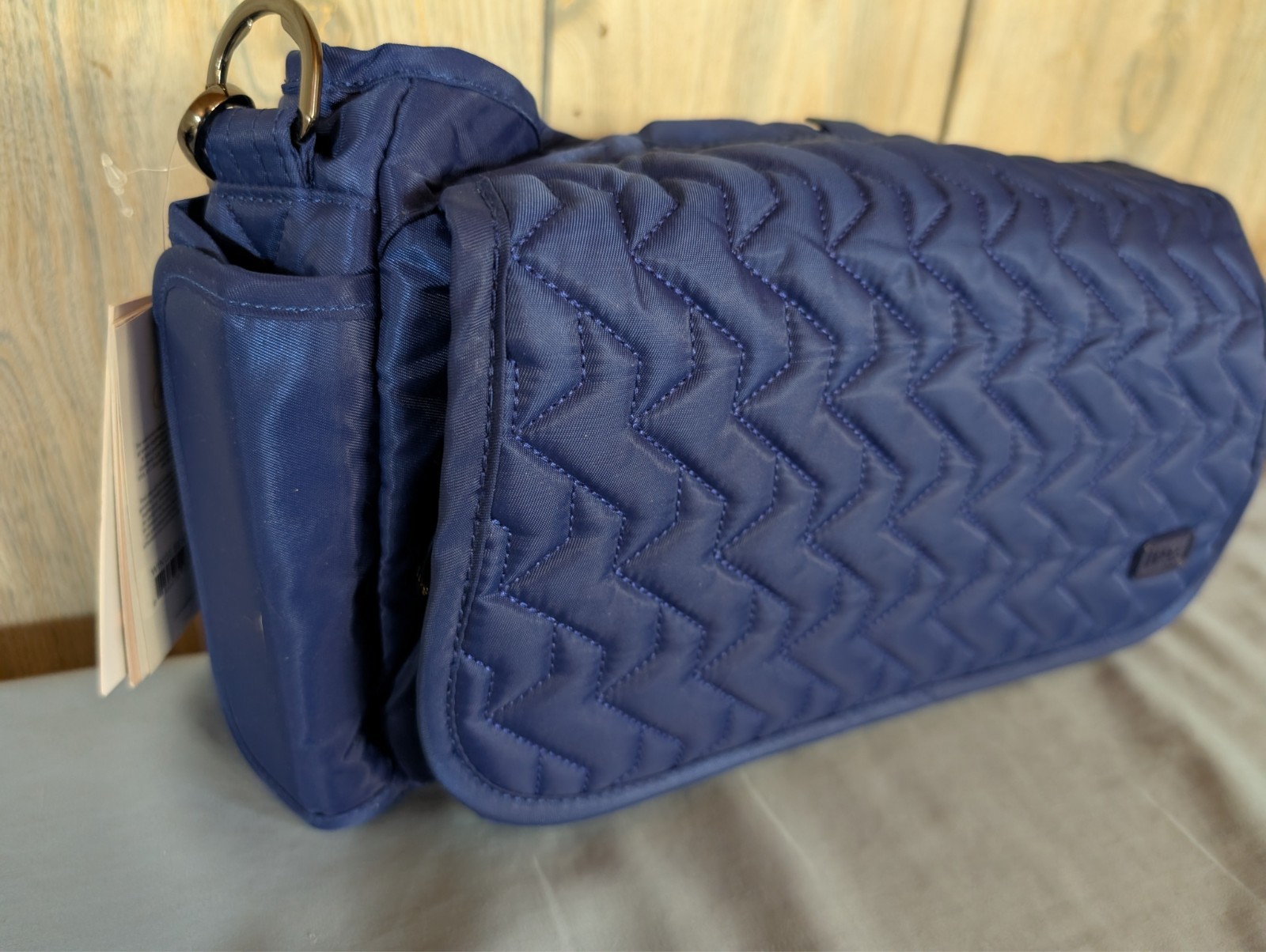 Lug Wings SE Crossbody Bag with Multiple Compartments Cobalt blue RFID NWT