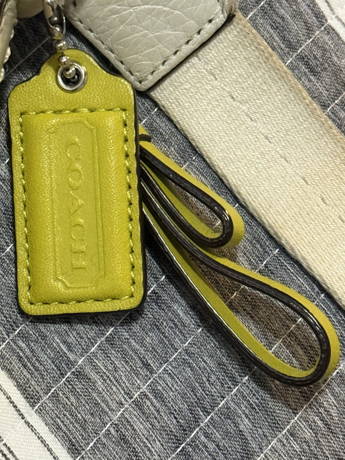 Coach Park Pebbled Leather Swingpack Small Crossbody Bag