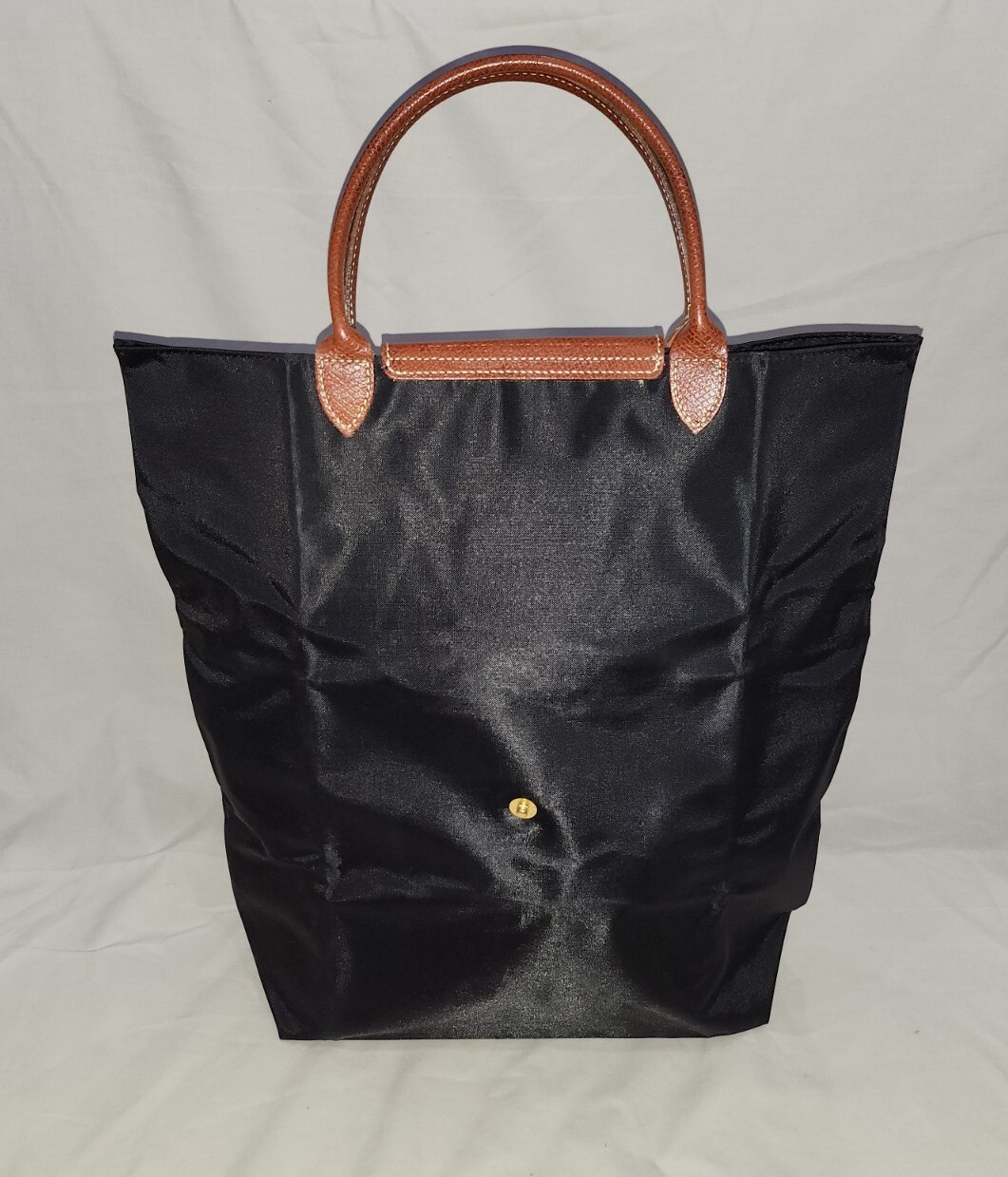 NWT LONGCHAMP LE PLIAGE BLACK NYLON TOTE CABAS BAG
