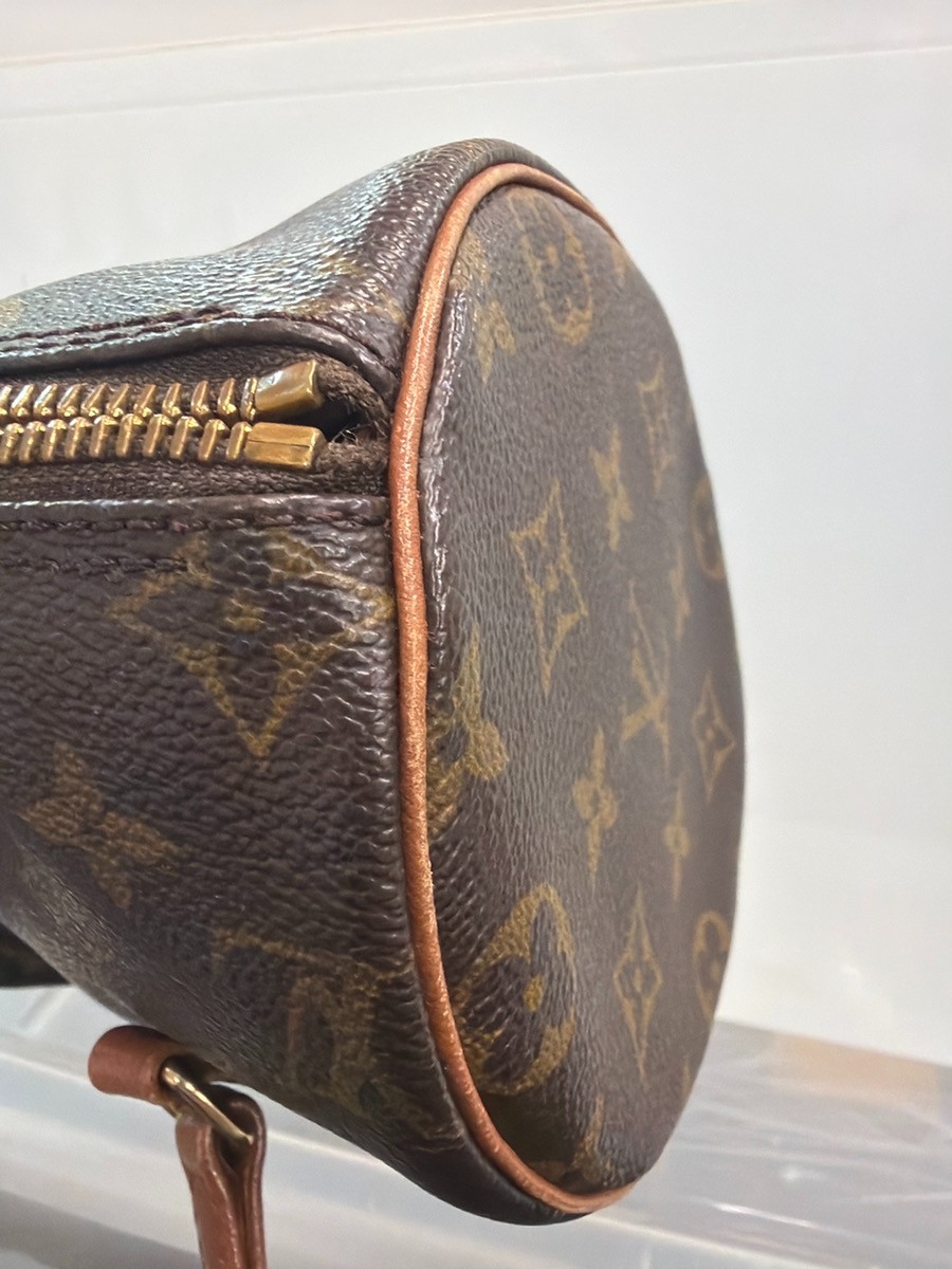 LOUIS VUITTON PAPILLON 26 Hand Bag Monogram Leather Brown France M51366 72YJ309
