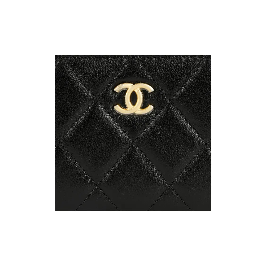 CHANEL Little Golden Ball Card Bag Zero Wallet Mini Women’s 4.3x3x0.7 in