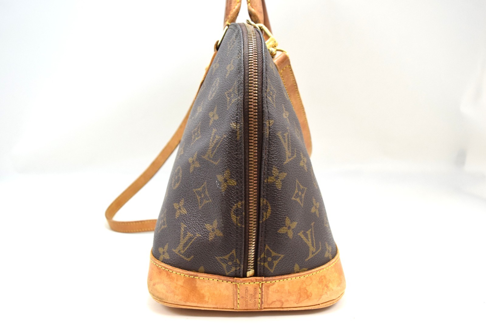 Auth Louis Vuitton Alma PM Handbag Monogram Canvas M51130 LV 49759