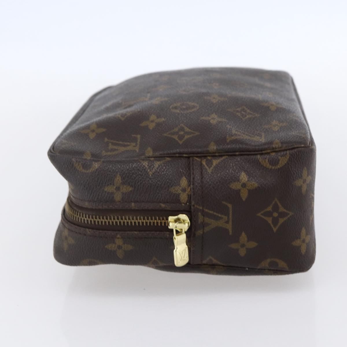 LOUIS VUITTON Monogram Trousse Toilette 28 Clutch Bag M47522 LV Auth 152122