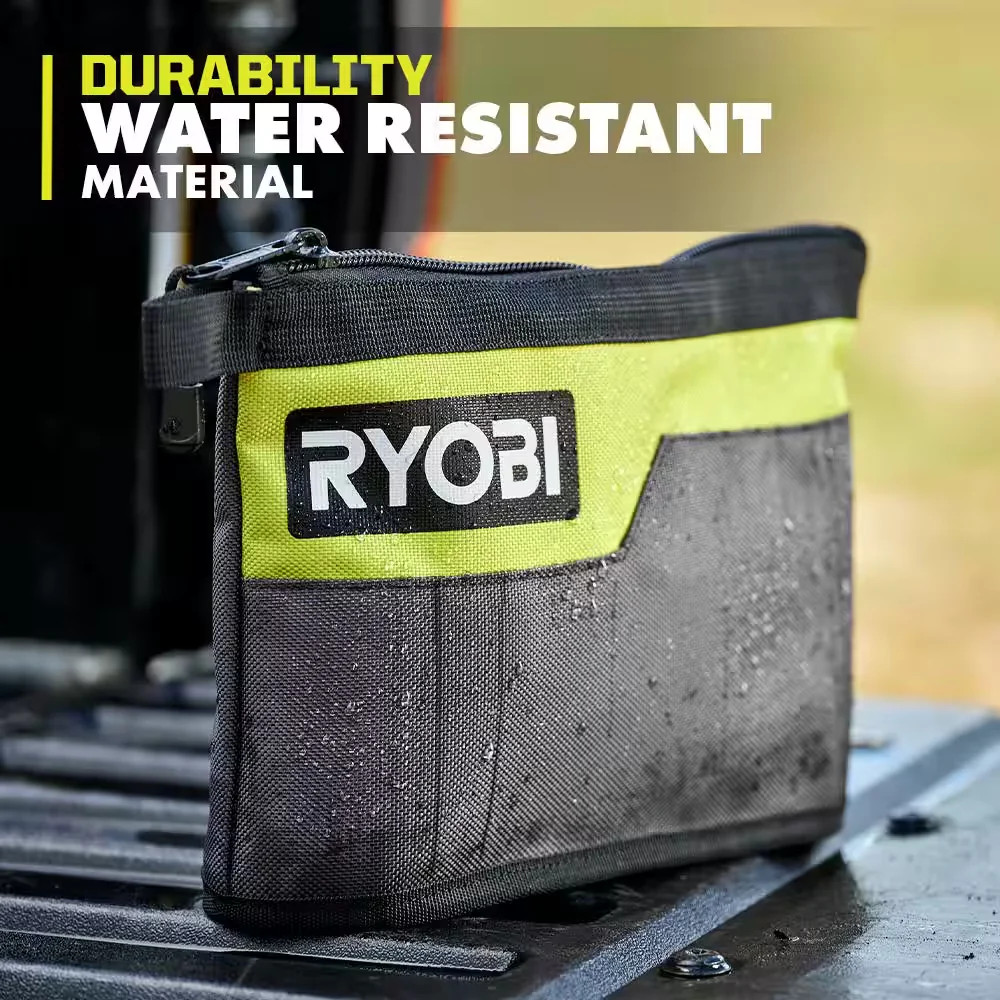 RYOBI 12in Zipper Tool Pouch Storage Bag RHZP01
