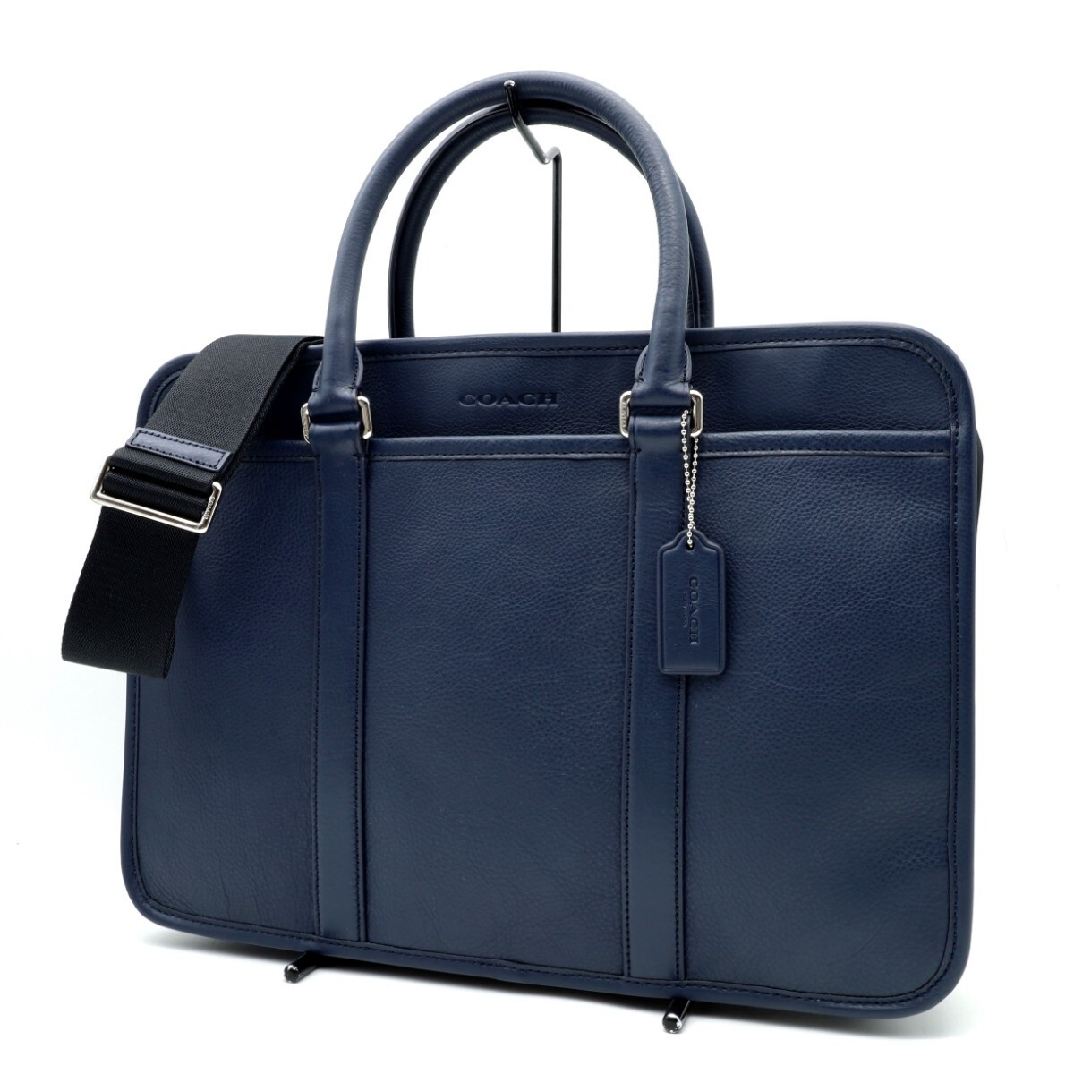 brand new COACH men’s briefcase business bag Lexington expandable commuter F7156