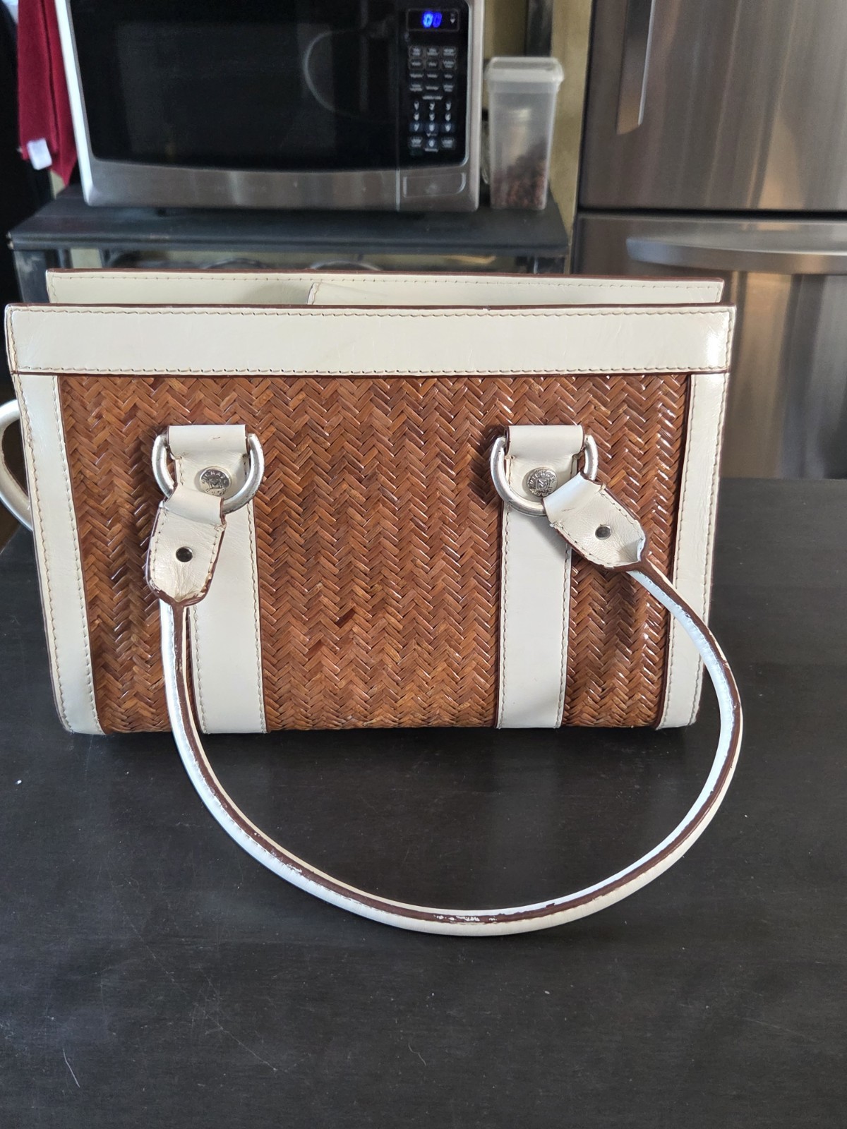 Michael Kors – Vintage Y2K Michael Kohrs Rattan Wicker Bag
