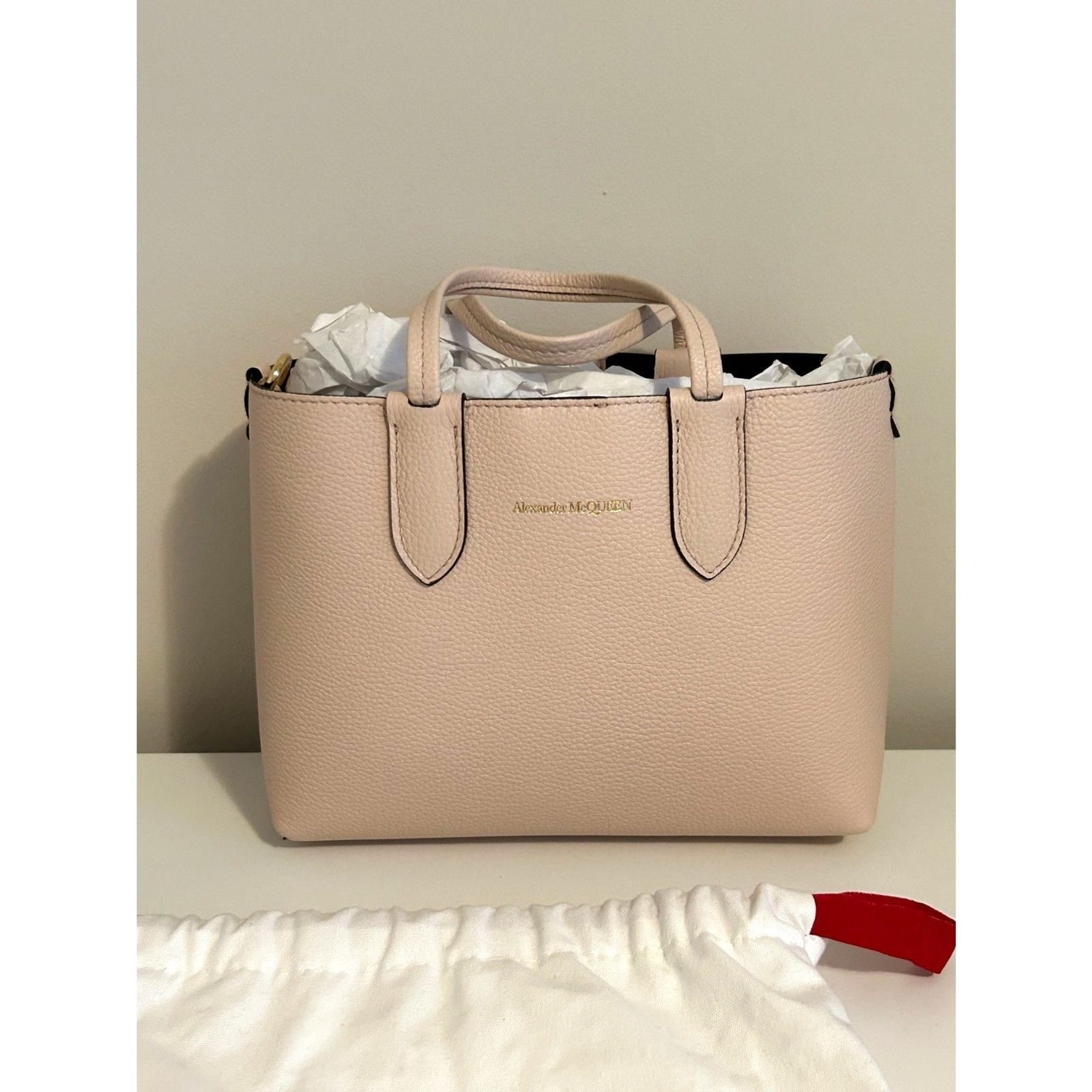 Alexander McQueen – Leather – Mini Shopper Tote/Crossbody – Brand New!