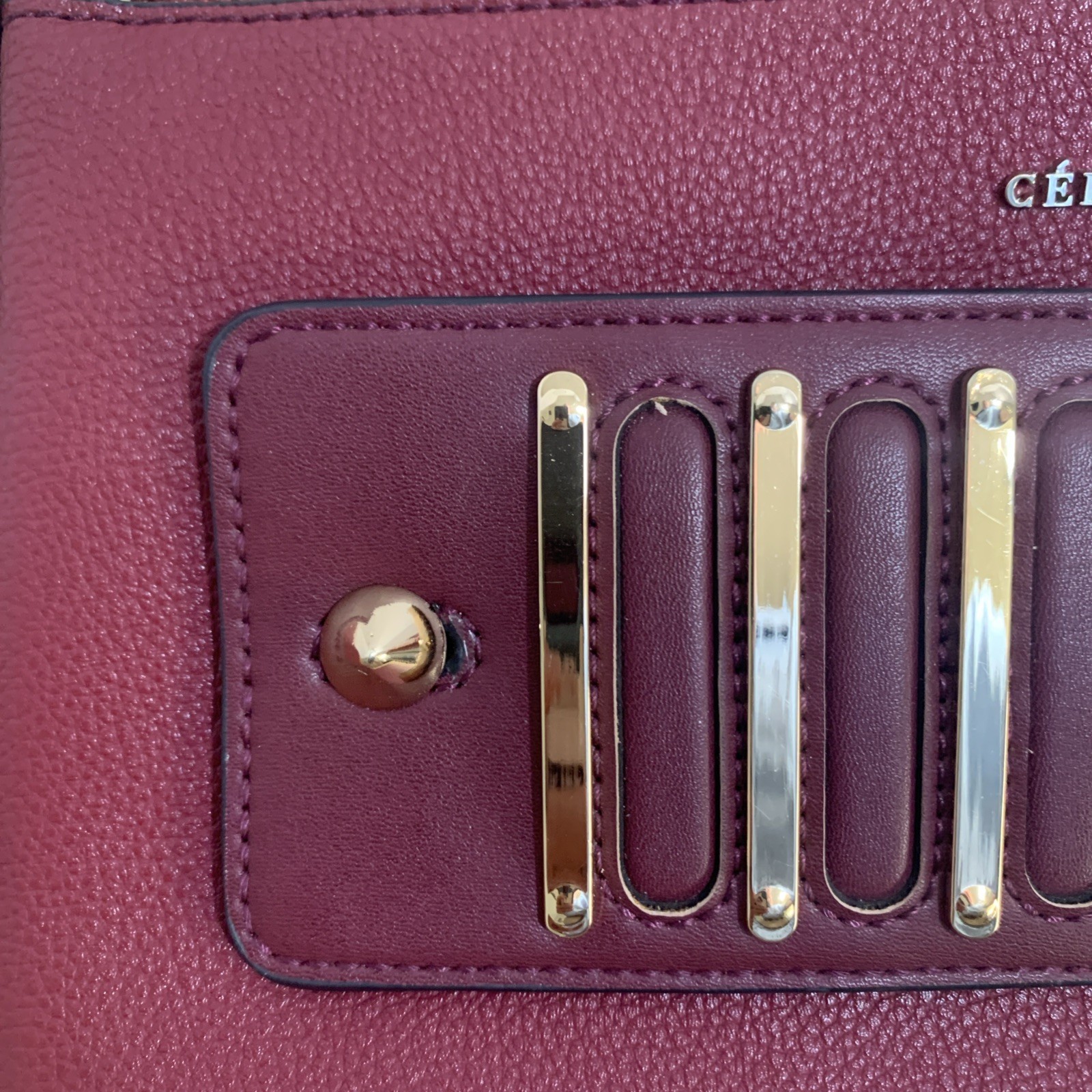 Rare!!! Womens Celine Dion Red Maestro Crossbody PIANO KEY THEMED Clutch bag