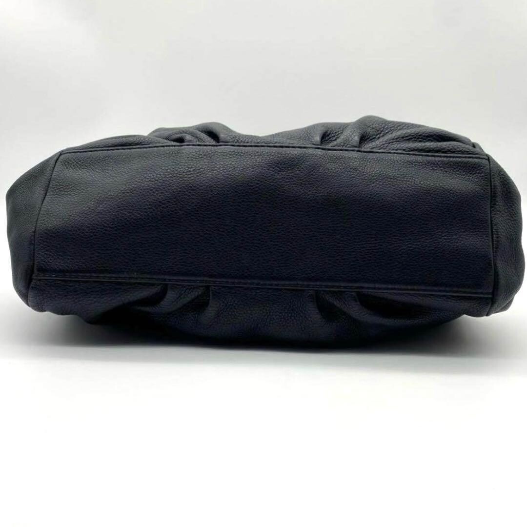 Marc Jacobs Marc by Jacobs Black Leather 2 Way Tote Bag Q Baby Groove Y2K