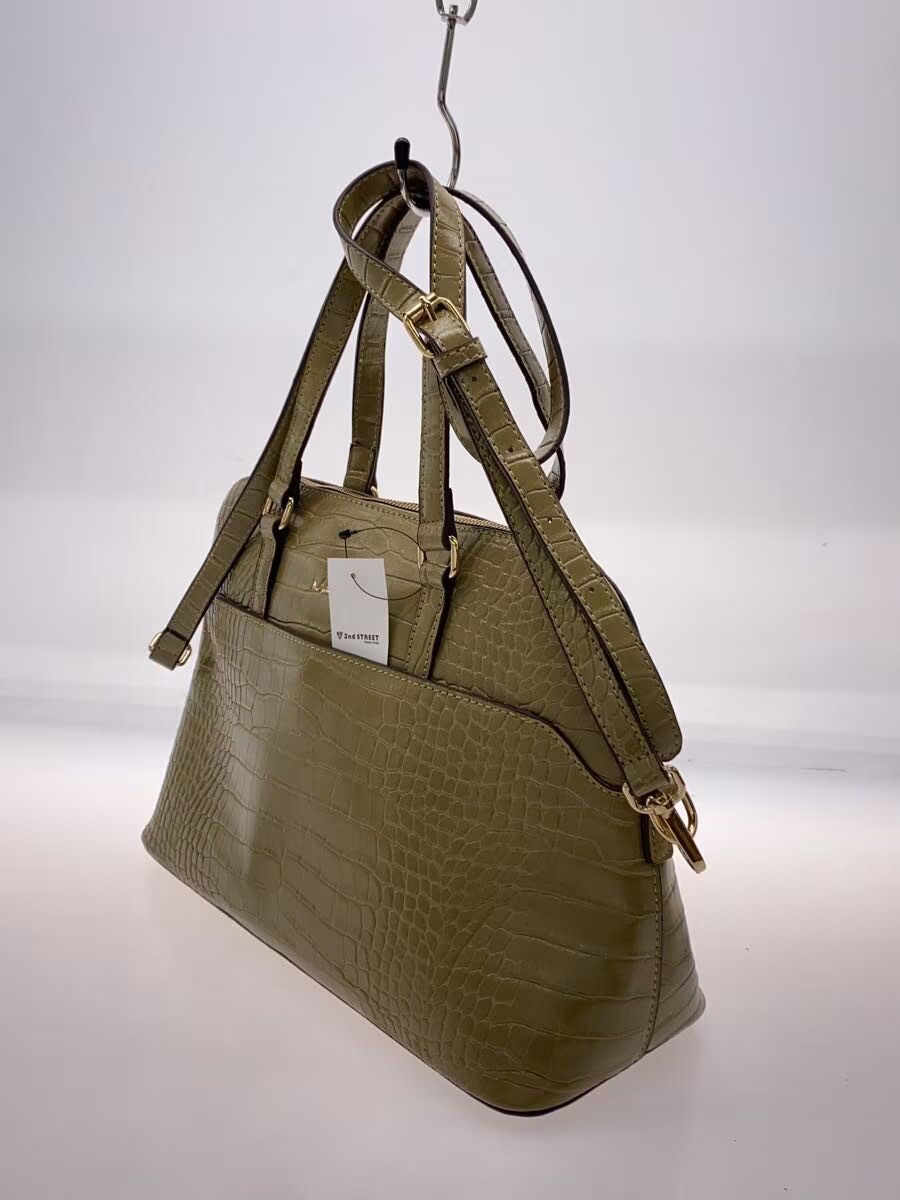 Other Brands: Monte Rosso 2-Way Shoulder Bag/Handbag Leather KHK
