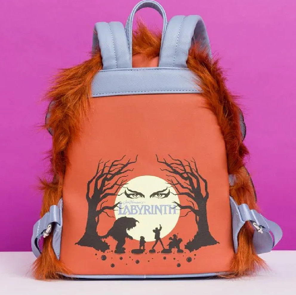 Exclusive Loungefly Labyrinth Ludo Backpack Wallet Jim Henson- NEW 4PCS SET