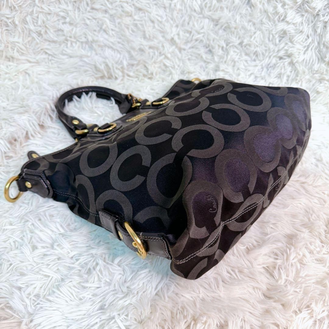 COACH Madison Op Art tote bag 12963 from JAPAN