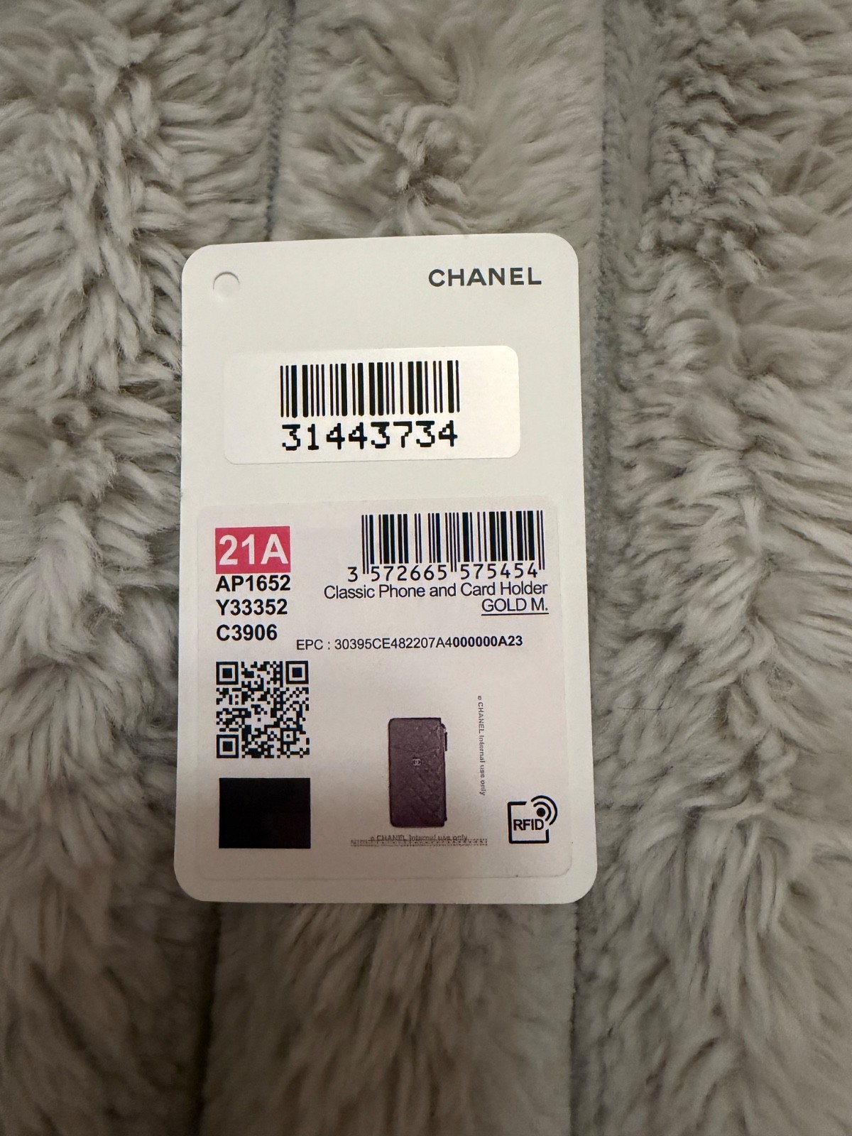 Brand New Authentic CHANEL Classic Card Holder