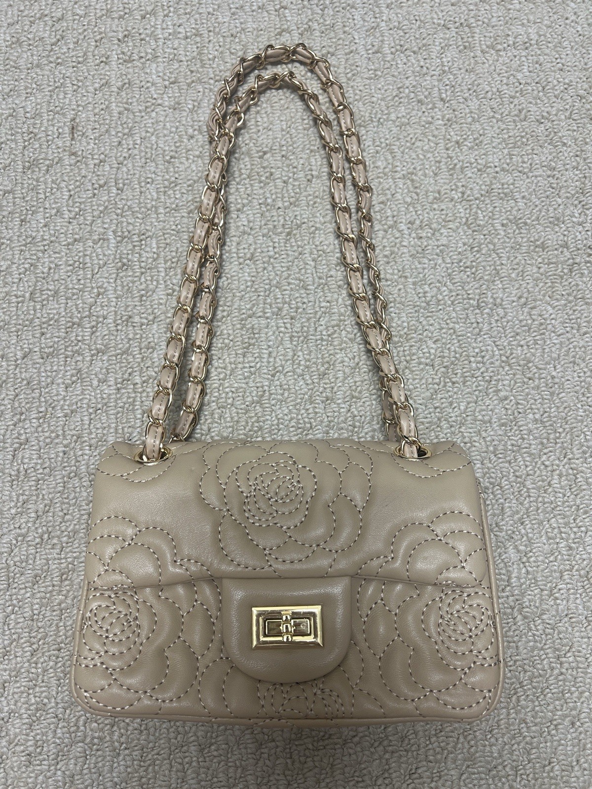 Tiffany & Fred Paris Smooth Leather Crossbody Women’s Tan
