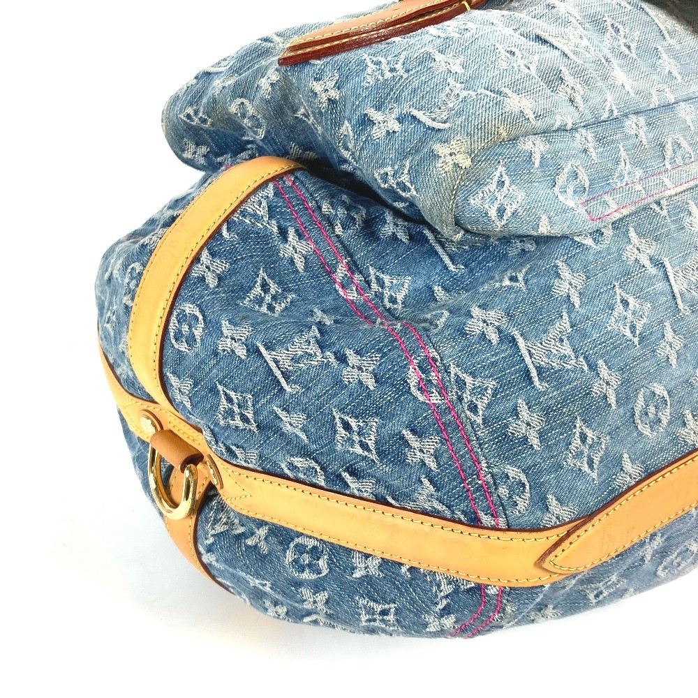 LOUIS VUITTON M93184 Gradient SunburstPM Bag MonogramDenim blue/pink