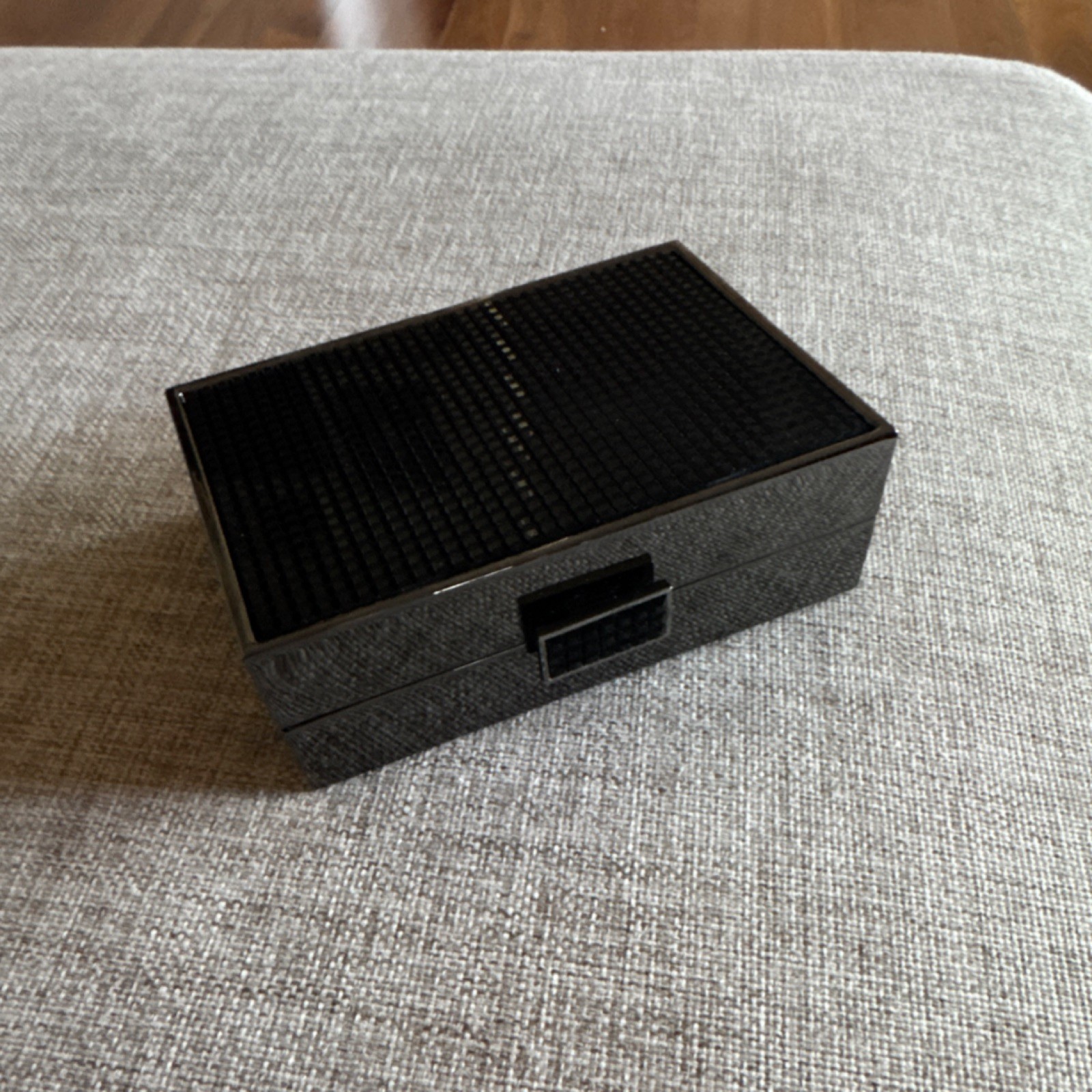 MAC Cosmetics M·A·COUTURE Rare Black Box Clutch Bag Never Used!