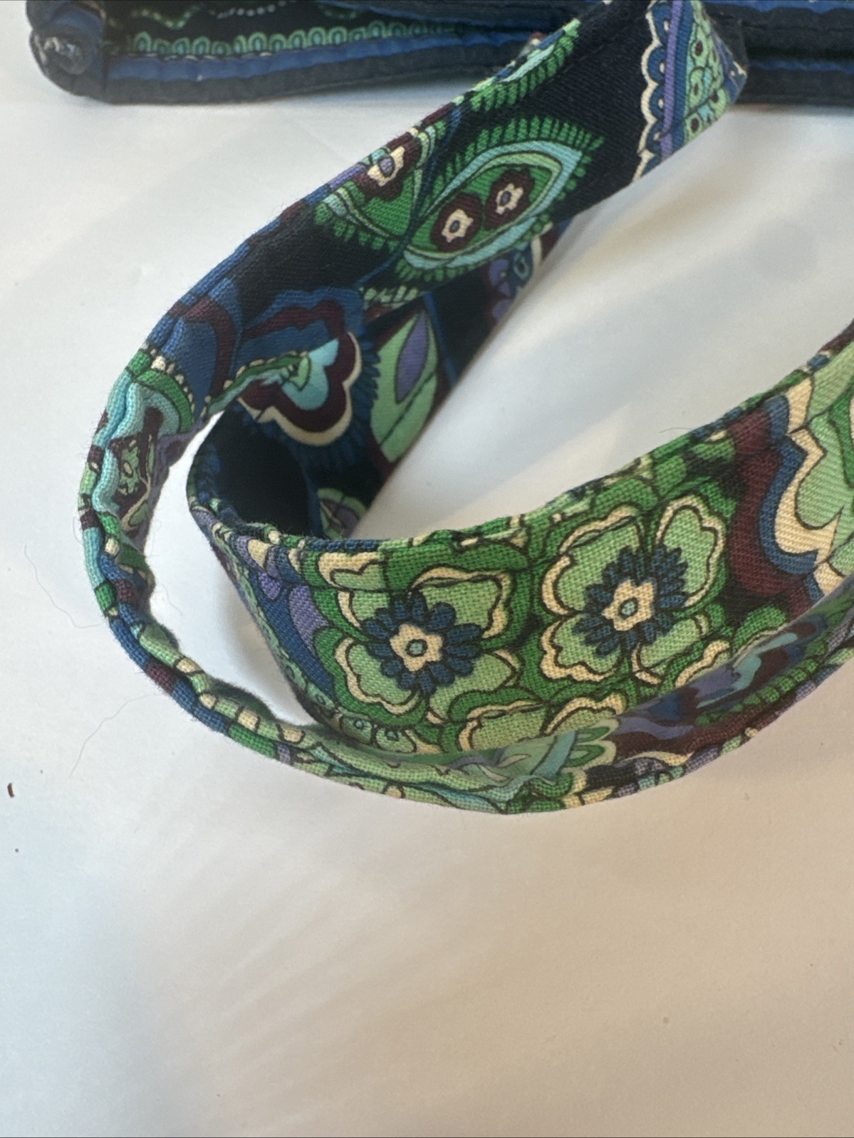 Vera Bradley Blue Rhapsody Retired Tote Bag Inner Pockets with Matching Wallet