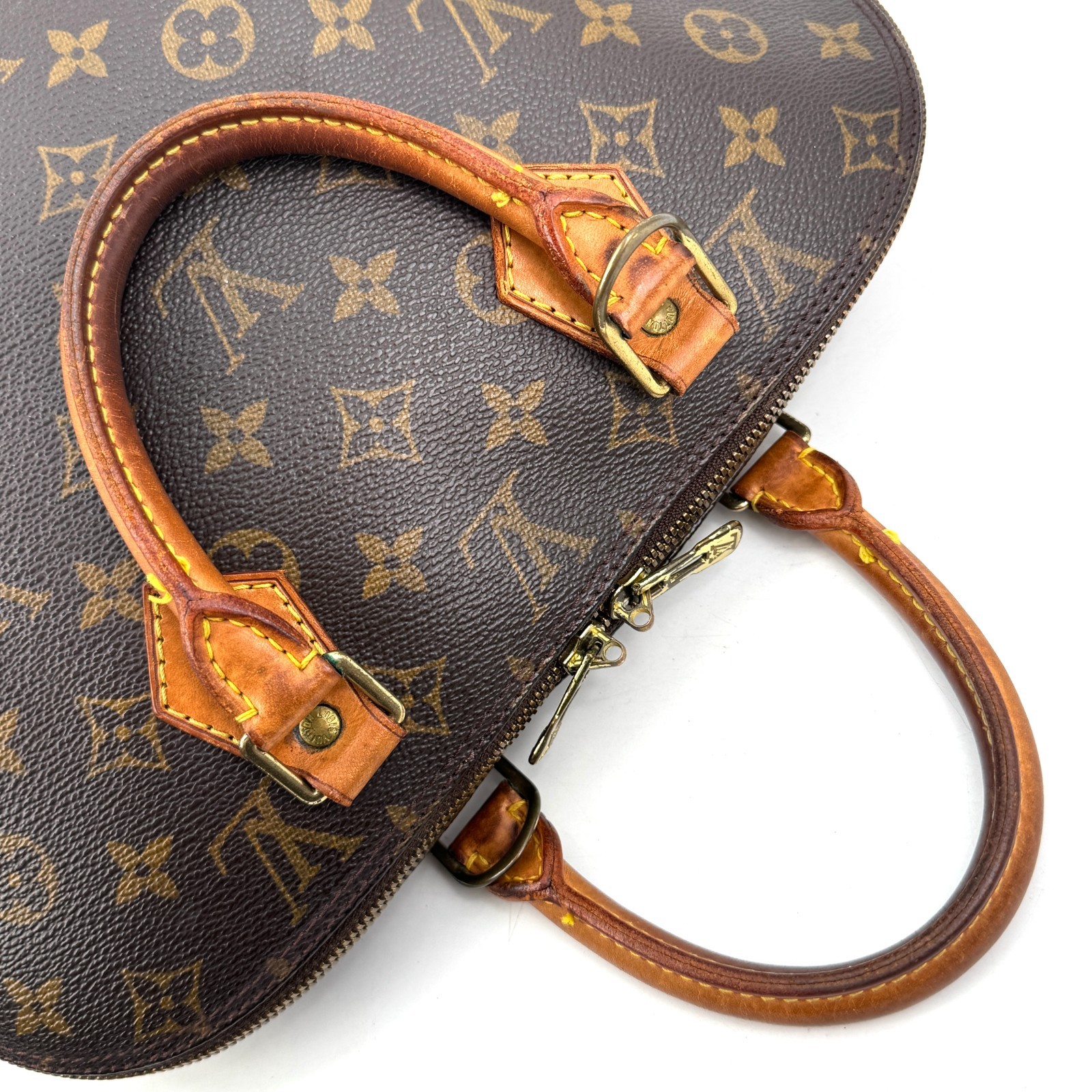 Louis-Vuitton Monogram Alma PM M51130 Hand Bag Authentic From Japan