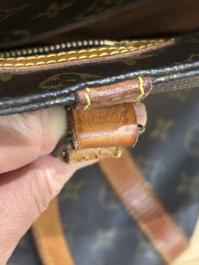 Louis Vuitton Tote Bag Nume Leather Used Condition