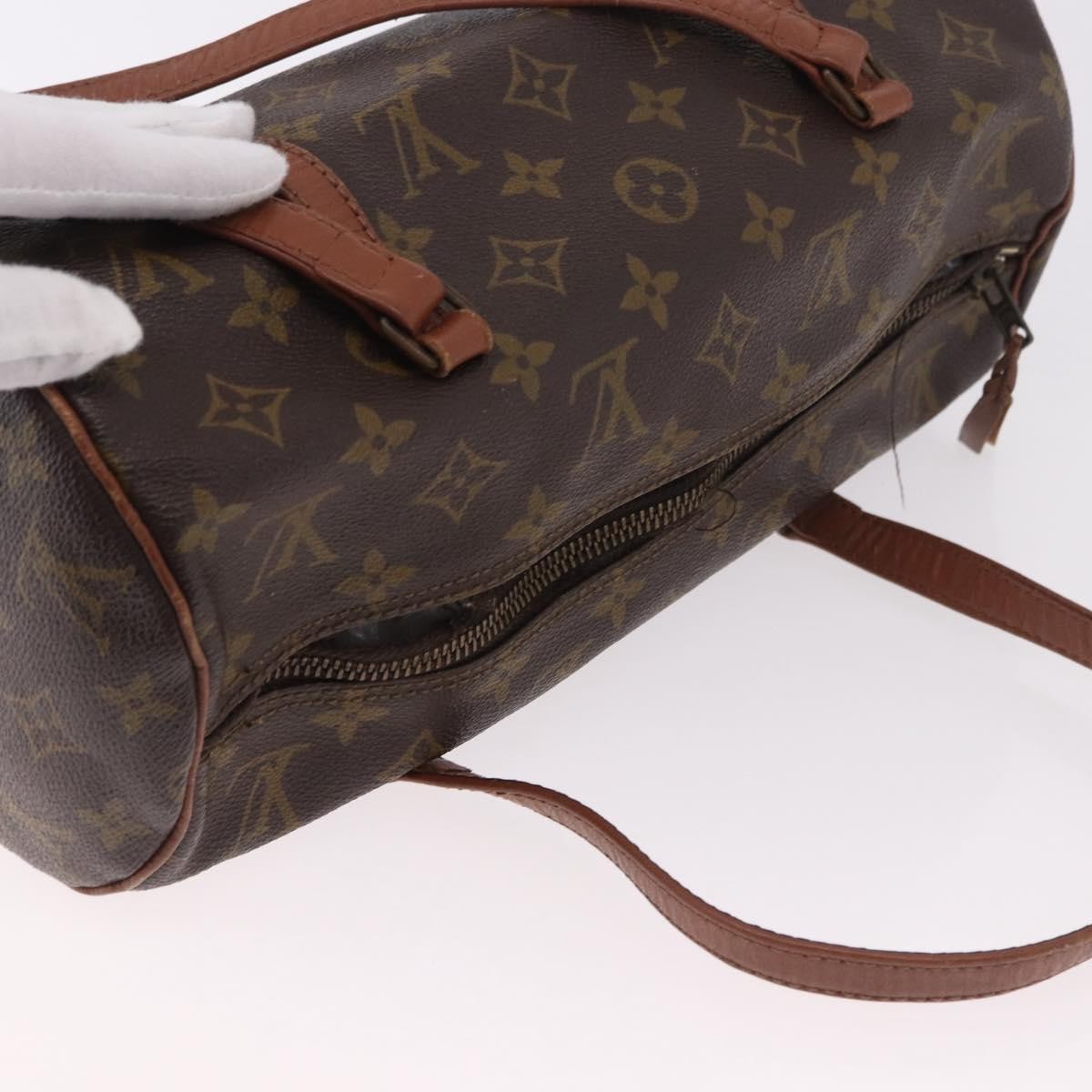 LOUIS VUITTON Monogram Papillon 30 Hand Bag M51385 LV Auth 183008
